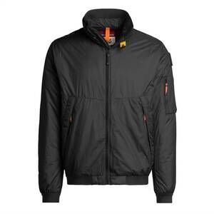 NEW PARAJUMPERS men's laid padded jackets in black
